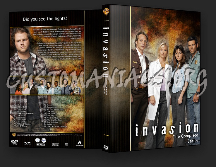 Invasion - TV Collection dvd cover