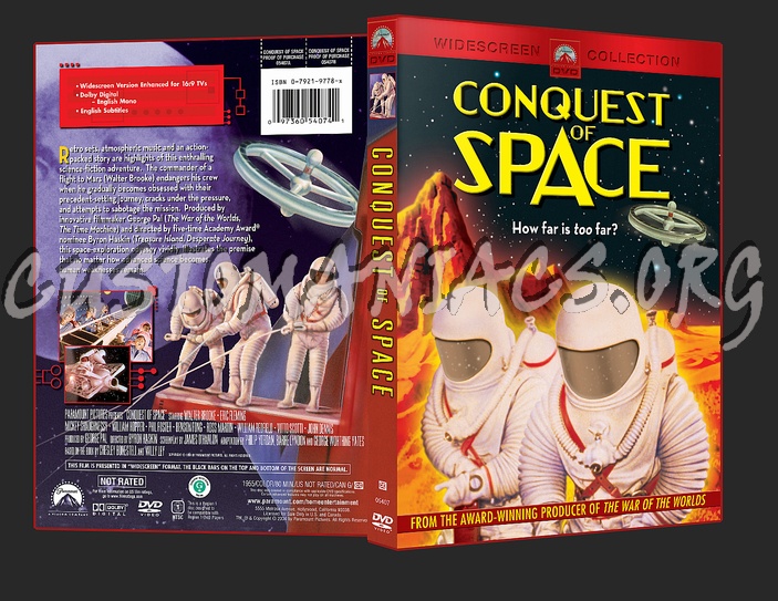 Conquest of Space dvd cover