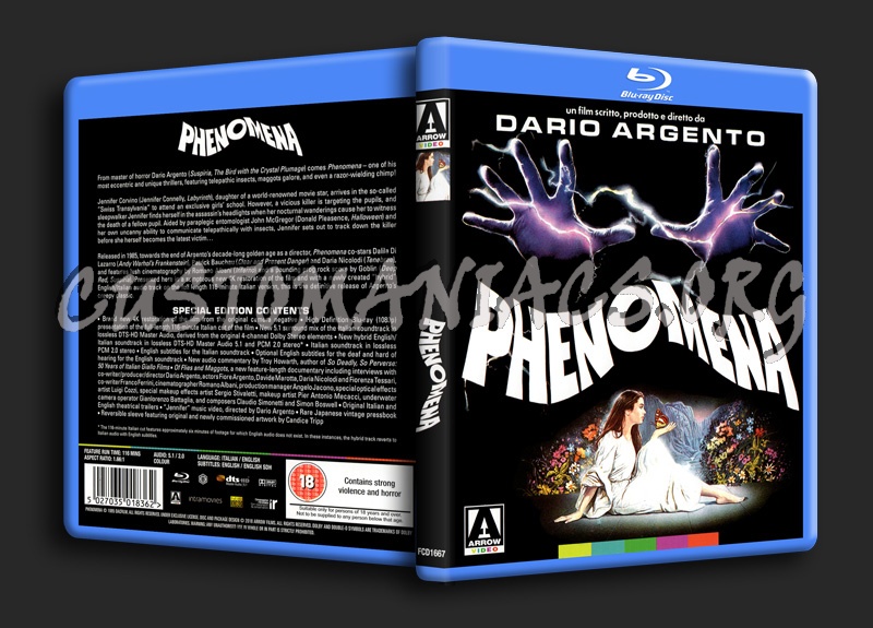 Phenomena blu-ray cover