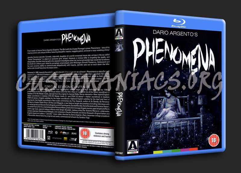 Phenomena blu-ray cover