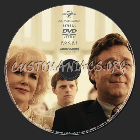 Boy Erased dvd label