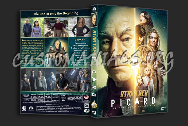 Picard - Season 1 dvd cover