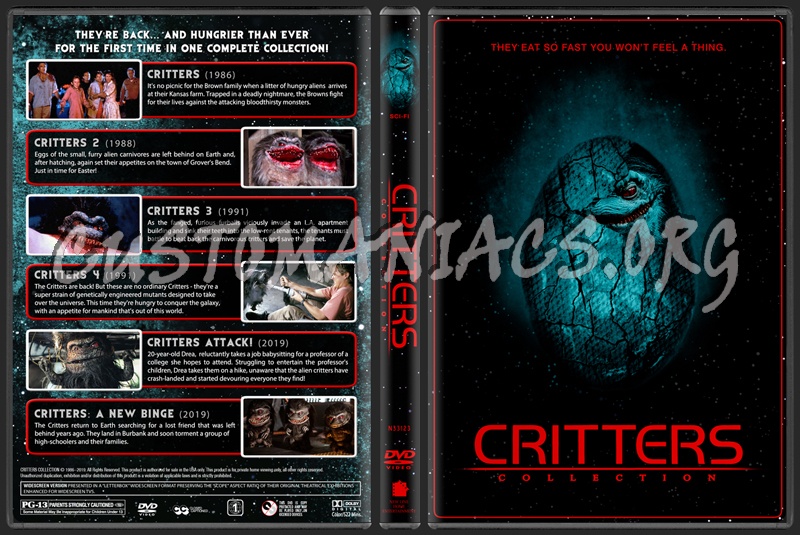 Critters - The Complete Collection dvd cover