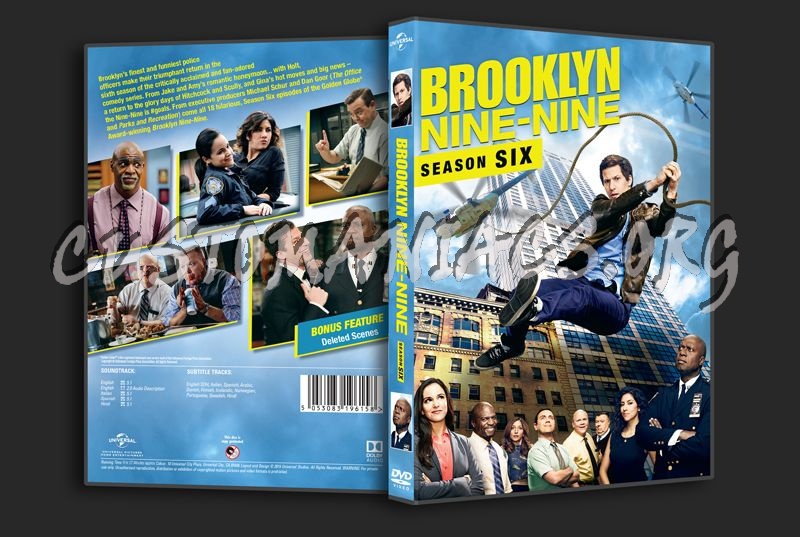 Brooklyn Nine-Nine Season 6 dvd cover