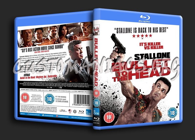 Bullet to the Head blu-ray cover