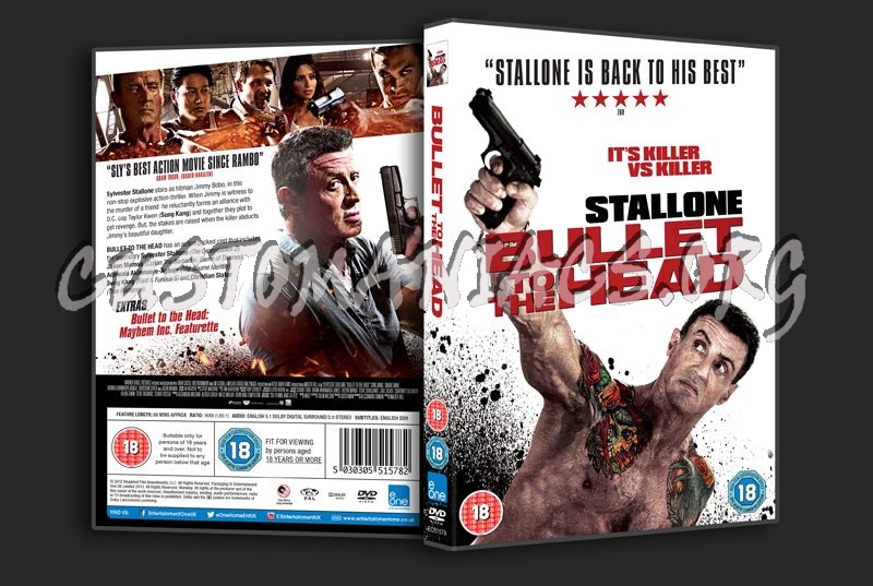 Bullet to the Head dvd cover