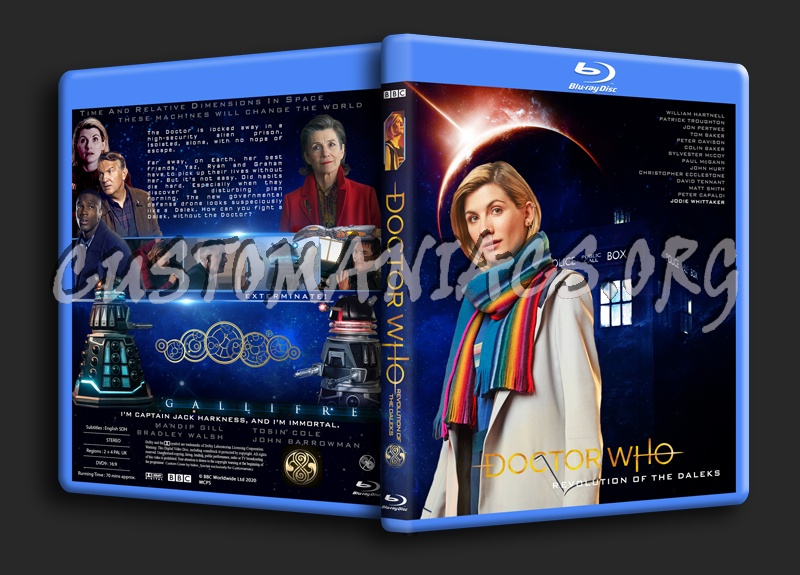 Doctor Who: Revolution of the Daleks blu-ray cover