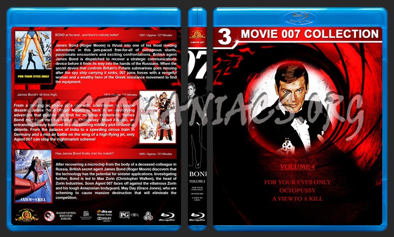 The Supreme Bond Experience - Volumes 1-7 blu-ray cover