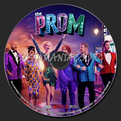 The Prom dvd label