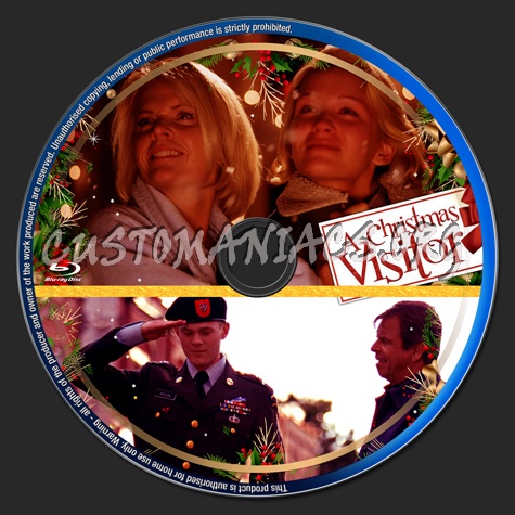 A Christmas Visitor (2002) blu-ray label