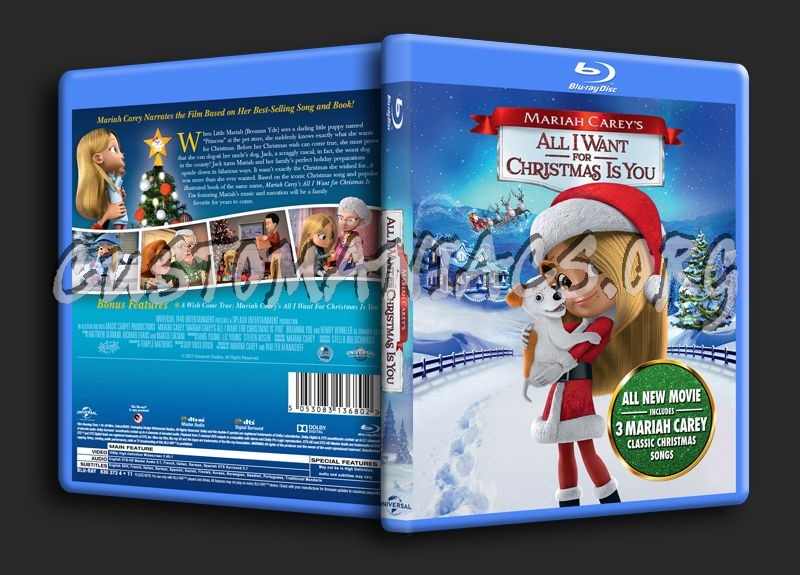 All I Want For Christmas is You blu-ray cover