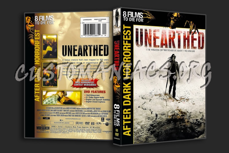 Unearthed dvd cover