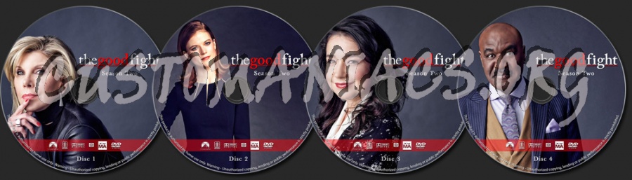 The Good Fight - Season 2 dvd label