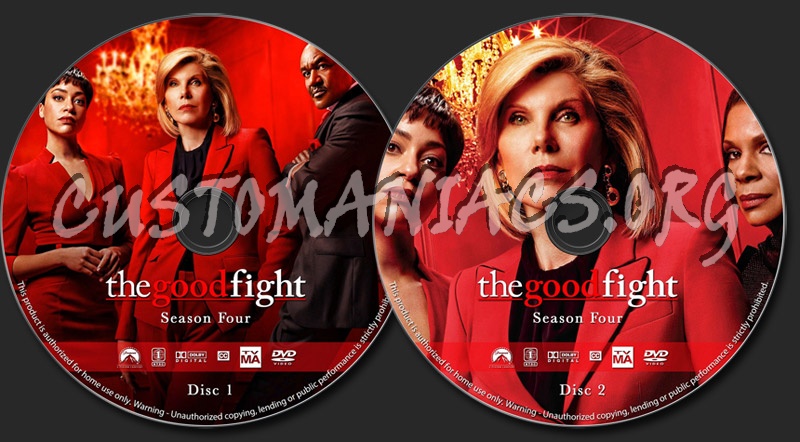 The Good Fight - Season 4 dvd label