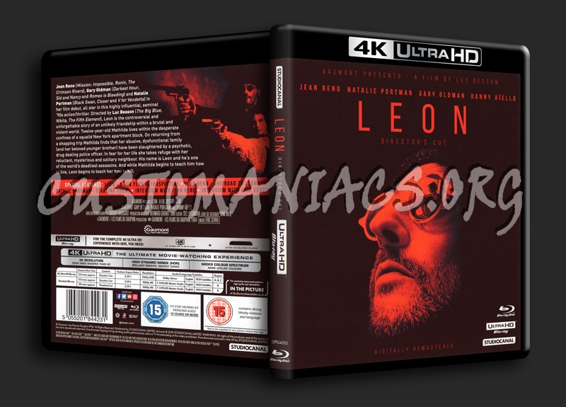 Leon The Professional blu-ray cover