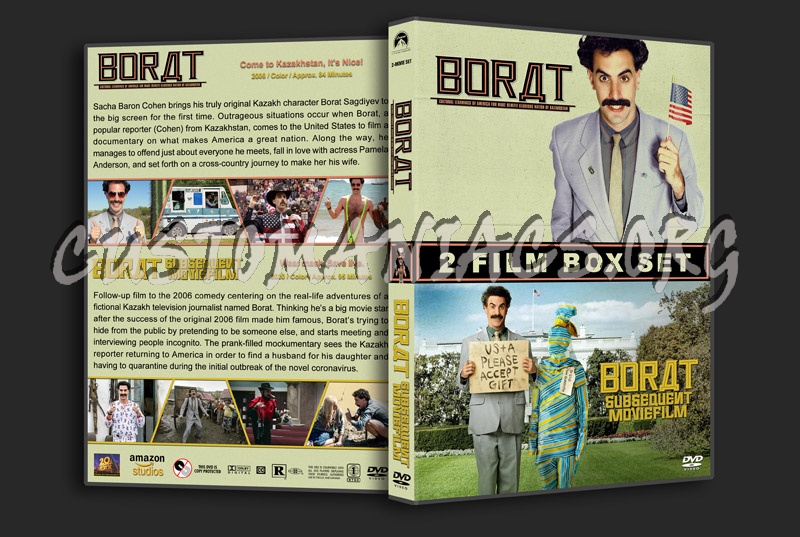 Borat Double Feature dvd cover