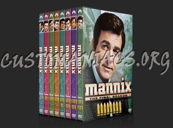 Mannix - Seasons 1-8 dvd cover - DVD Covers & Labels by Customaniacs ...
