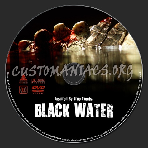 Black Water (2007) dvd label