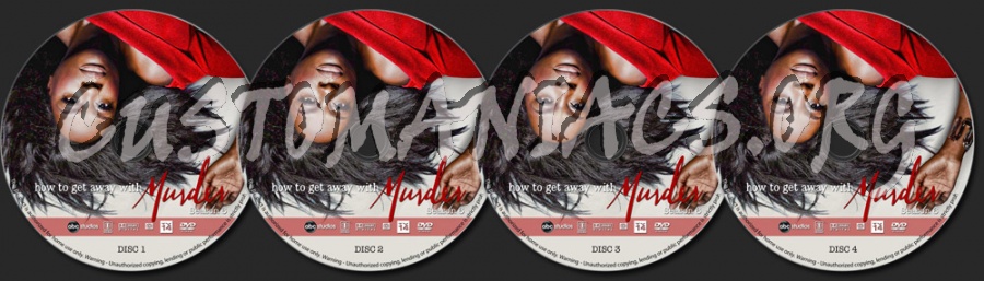 How to Get Away with Murder - Season 6 dvd label