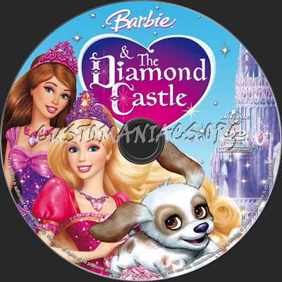 Barbie & The Diamond Castle dvd label