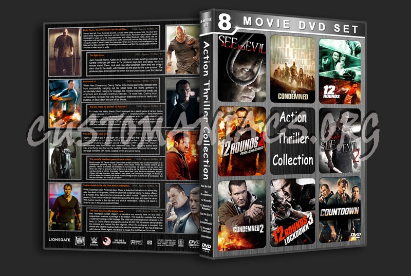 Action Thriller Collection dvd cover