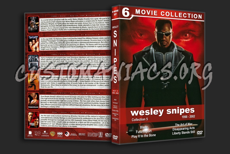 Wesley Snipes Filmography - Collection 5 (1998-2002) dvd cover