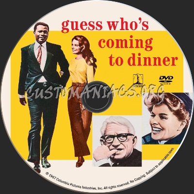 Guess Who's Coming to Dinner dvd label