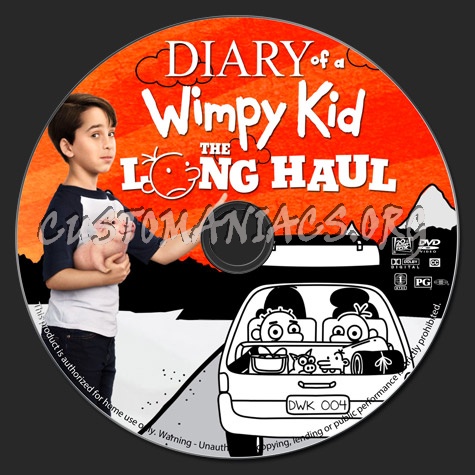 Diary of a Wimpy Kid: The Long Haul dvd label