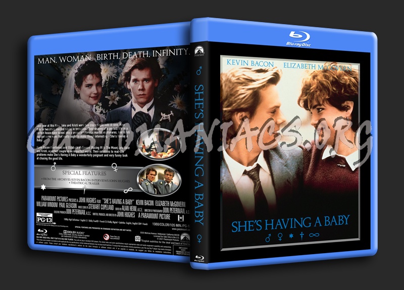 She's Having A Baby (1988) dvd cover