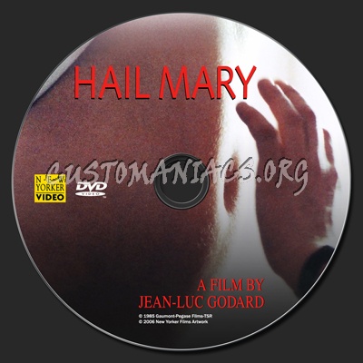 Hail Mary dvd label