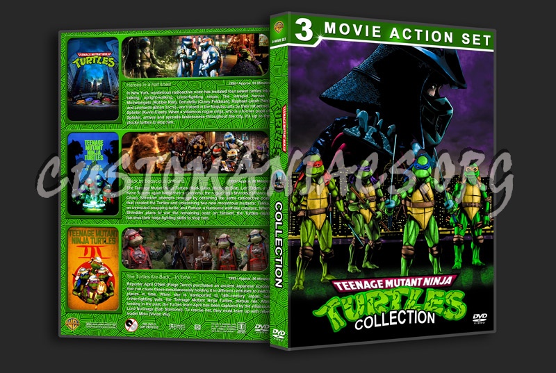 Teenage Mutant Ninja Collection dvd cover