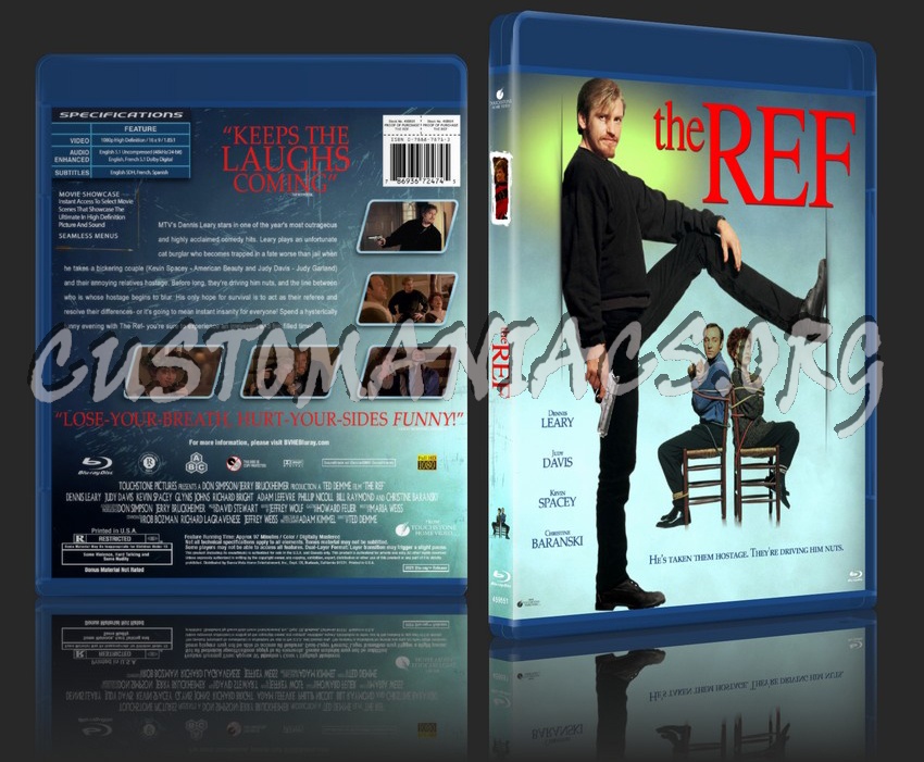 The Ref (1994) blu-ray cover