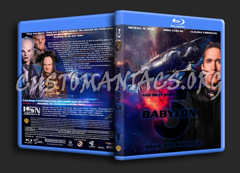 Babylon 5 Season 1 blu-ray cover