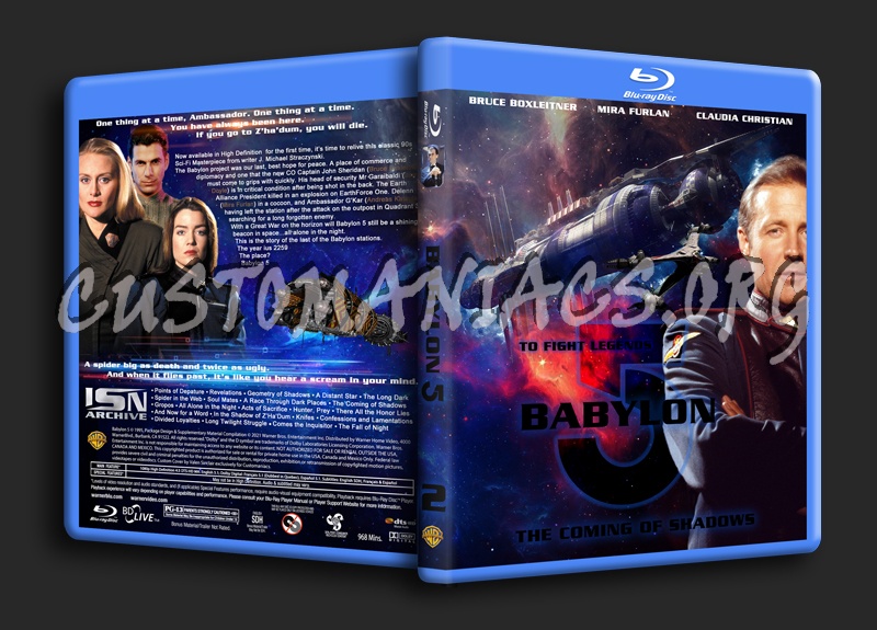 Babylon 5 Season 2 blu-ray cover