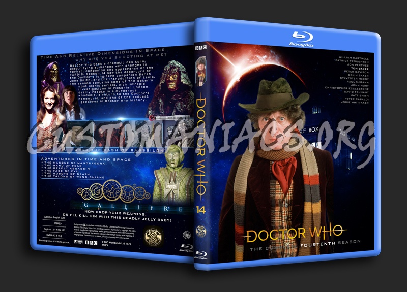 Doctor Who Season 14 blu-ray cover