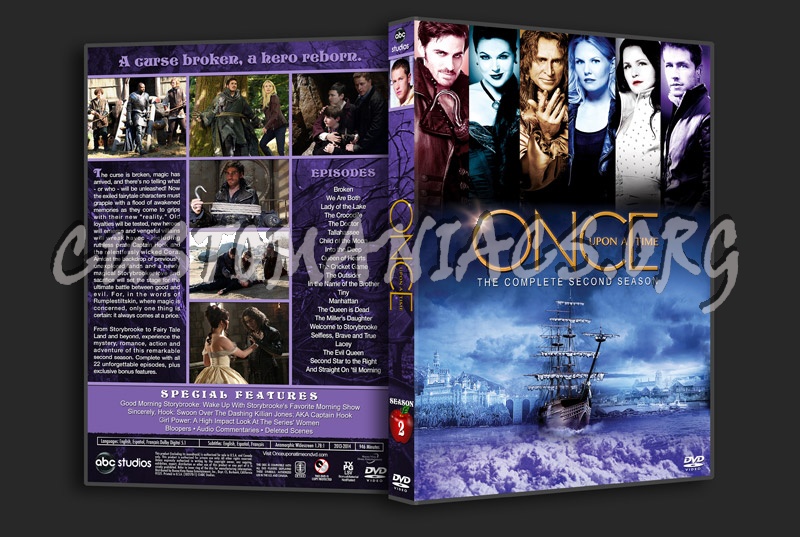 Once Upon a Time - The Complete Series dvd cover