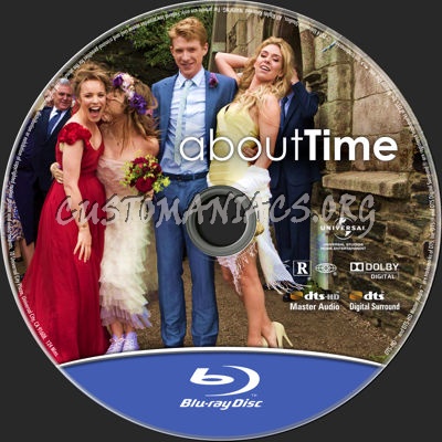 About Time (2013) blu-ray label