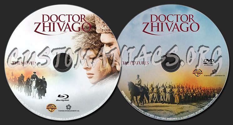 Doctor Zhivago blu-ray label