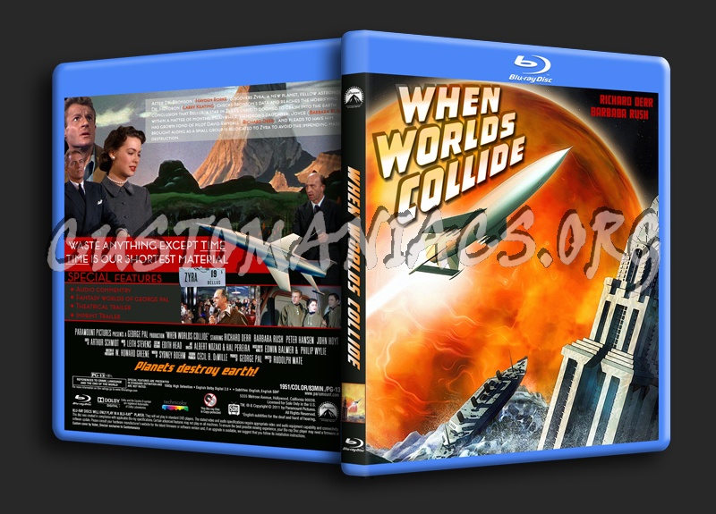 When Worlds Collide blu-ray cover