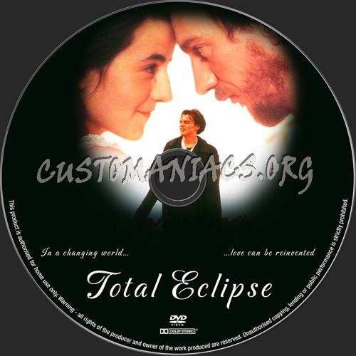 Total Eclipse dvd label