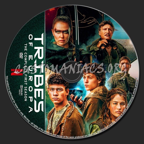 Tribes Of Europa Season 1 dvd label