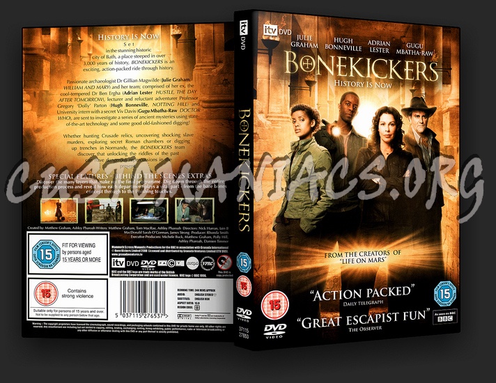 BoneKickers Series 1 dvd cover