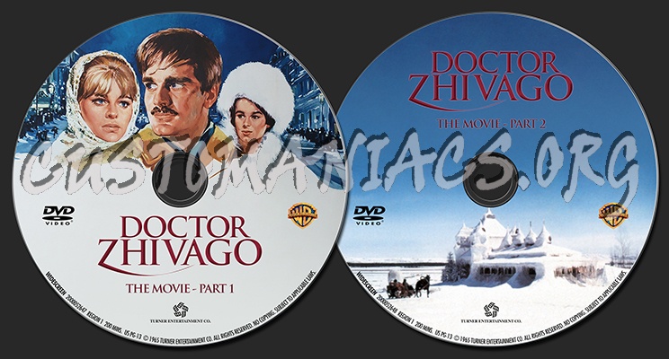 Doctor Zhivago dvd label