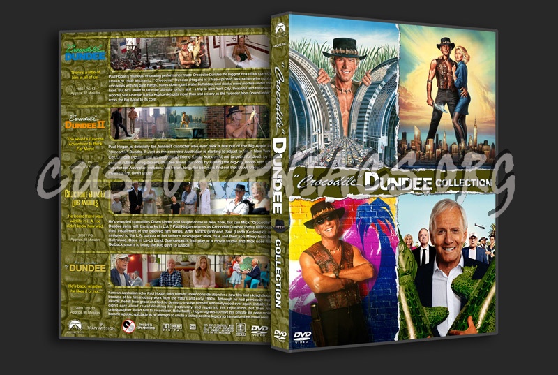 Crocodile Dundee Collection dvd cover