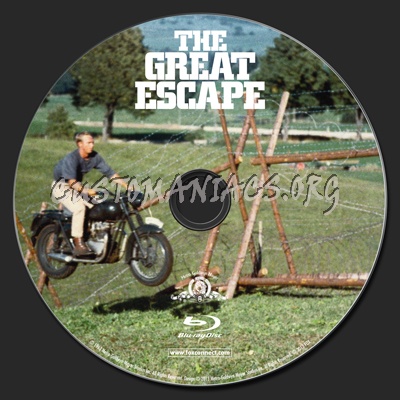 The Great Escape blu-ray label