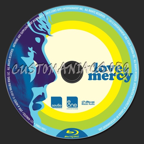 Love & Mercy blu-ray label