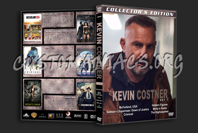 Kevin Costner Collection - Set 7 dvd cover