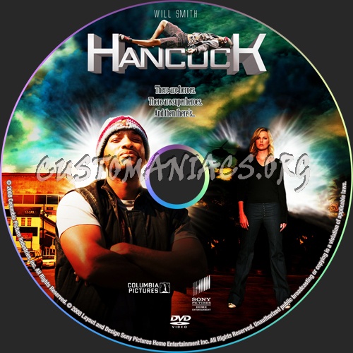 Hancock dvd label