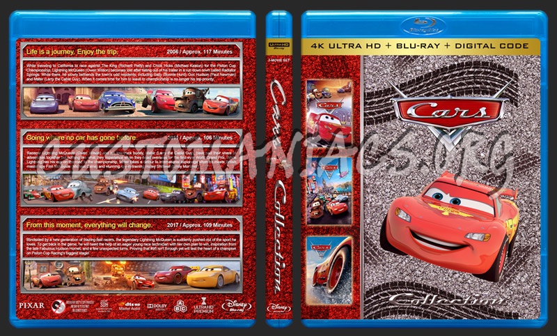 Cars Collection (4K) blu-ray cover