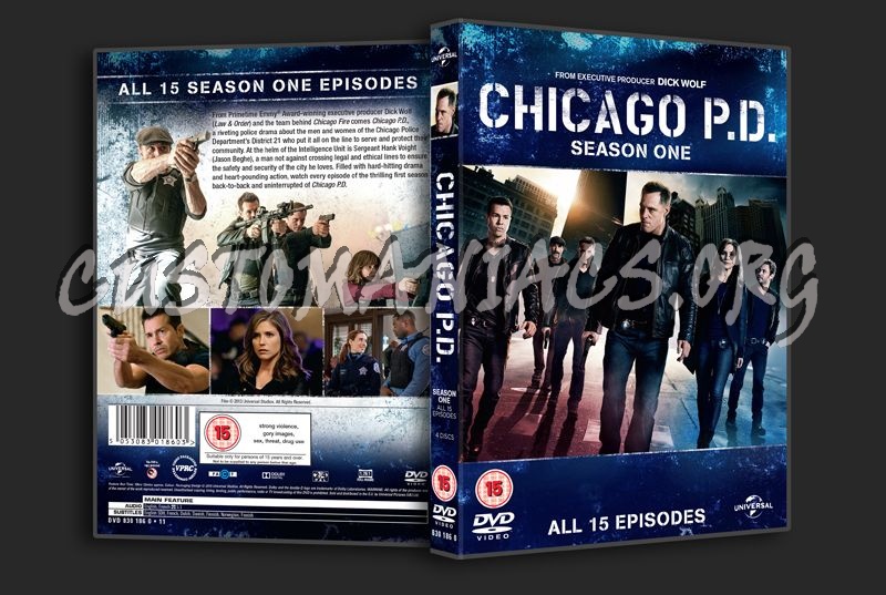 Chicago PD Season 1 dvd cover